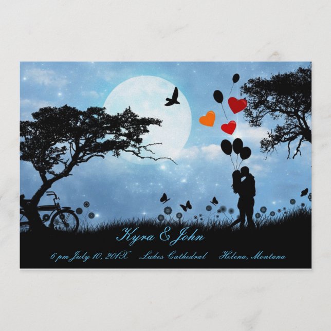 Amor cênico sob o casamento lunar (Frente)