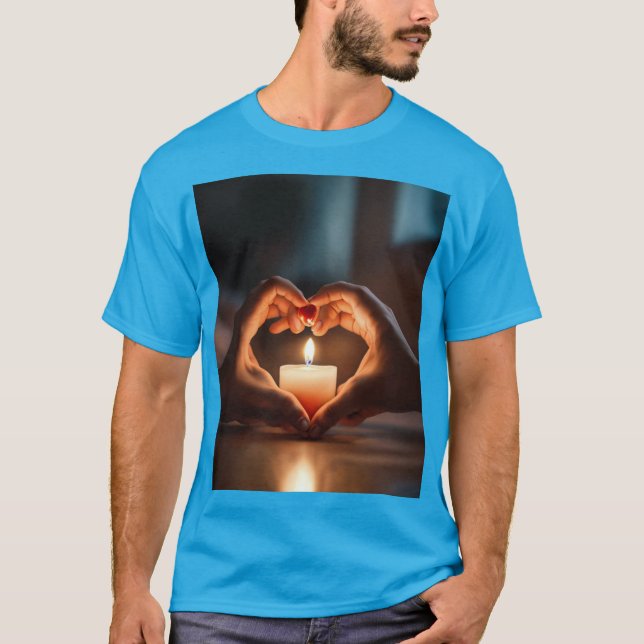Amor com camisas estilo design (Frente)