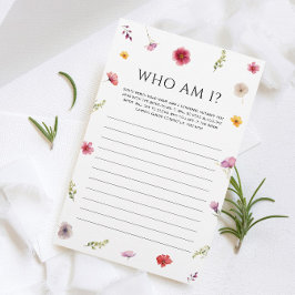 Amor com Chá de panela de Bloom Adivinha Quem Jogo