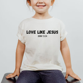 Amor como a camisa de Jesus Cristo Cristão
