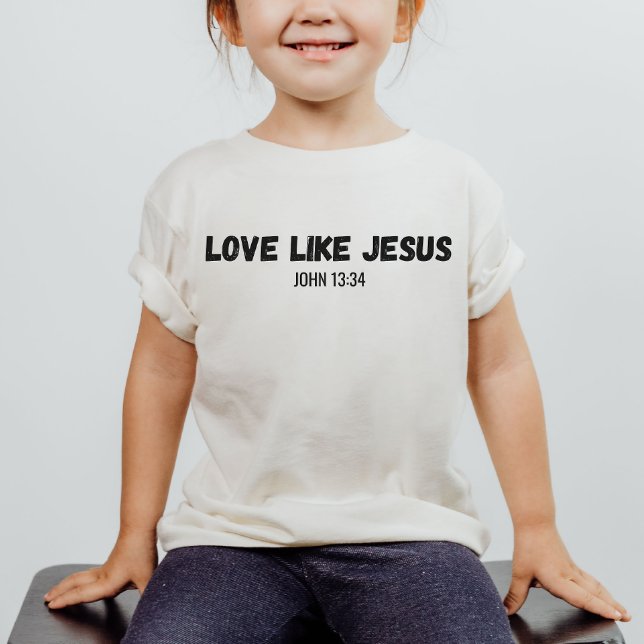 Amor como a camisa de Jesus Cristo Cristão (Criador carregado)