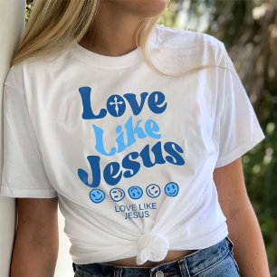 Amor Como Jesus Camisa, Trendência T-Shirt