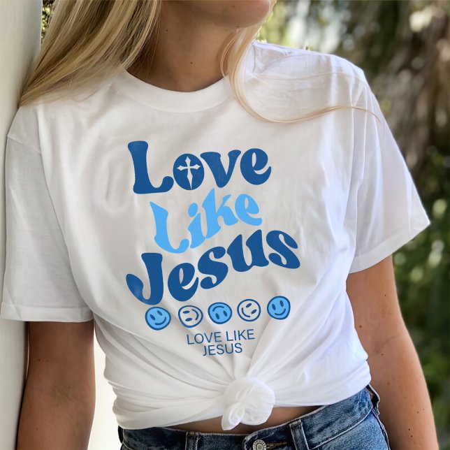 Amor Como Jesus Camisa, Trendência T-Shirt (Criador carregado)