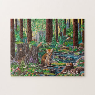 "Amor da Mãe" Fox Quebra-cabeça