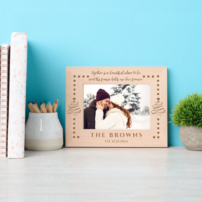 Amor de Casal de Férias de Natal Personalizadas (Criador carregado)