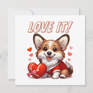 Amor de Corgi Fofo