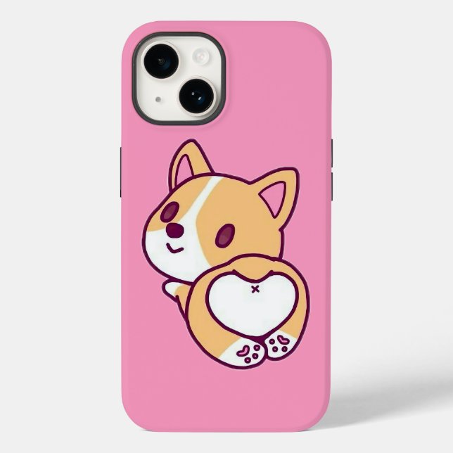 Amor de Filhote de Corgi Fofo (Verso)