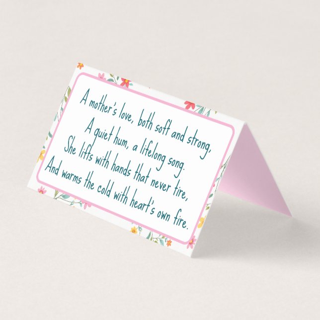 Amor de Mãe  (Frente)