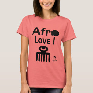 Amor do Afro!  Camisa de T