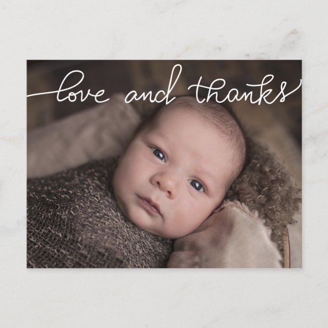 Amor do anúncio do nascimento e foto do roteiro (Frente)