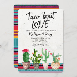 Amor do ataque do Taco do convite do chá dos