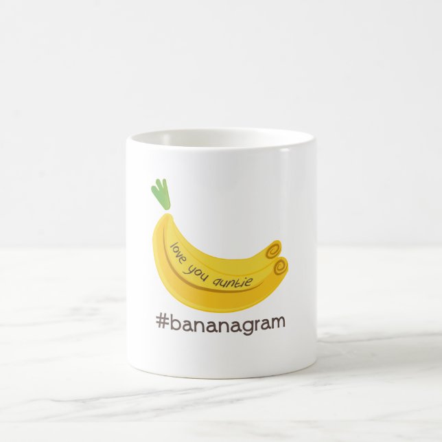 Amor do #bananagram você Auntie Caneca (Centro)