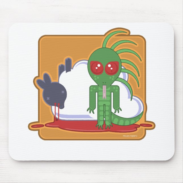 Amor do Chupacabra você Mousepad (Frente)