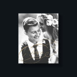 AMOR Dourada Canvas de fotos com presentes na sobr<br><div class="desc">CANVAS de Fotografias de Oferta de Sobreposição Branca do LOVE</div>