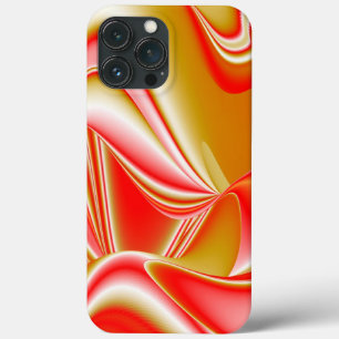 Amor e Abstrato 3D Rainbowart Dourado