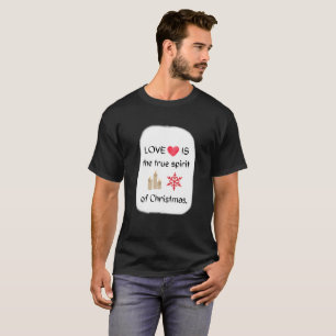 Amor e Espírito: Uma Celebração de Camisa de Natal