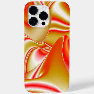 Amor e Ouro Arte de Arco-íris Abstrata 3D