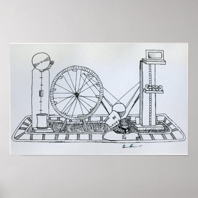 Amor e ser amado Impressão (Frente)