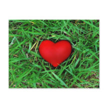 Amor ecológico - Cartão postal