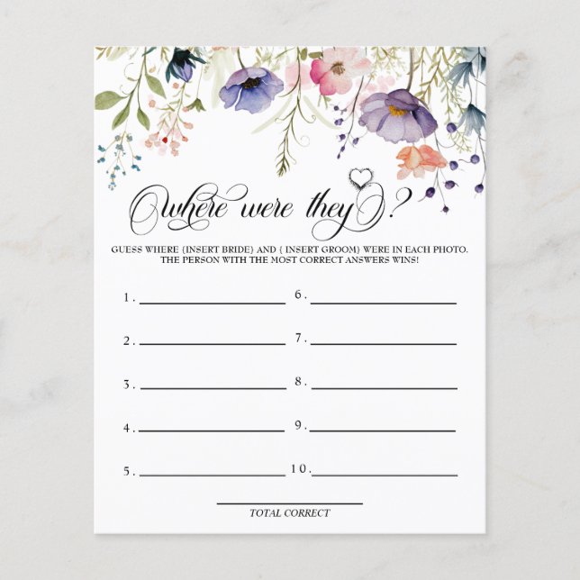 Amor em Bloom | Onde Estavam | Jogos (Frente)