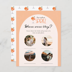 Amor em First Spritz Bridal Foto onde eles estavam