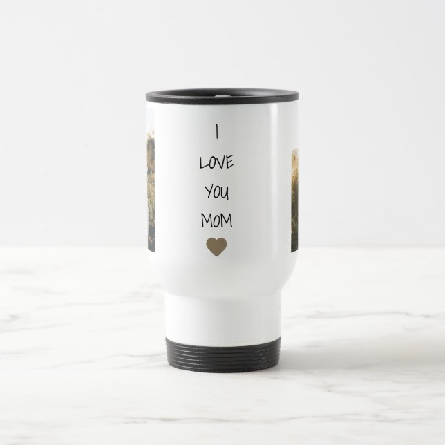 Amor em movimento - Presente de Caneca de viagem D (Centro)