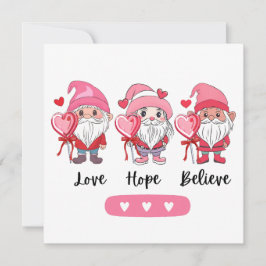 Amor esperança acredite no doce Dia de os namorado