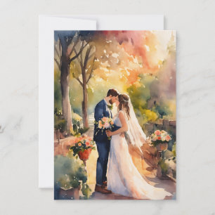 Amor Eterno: Convite Para Casamento Elegante