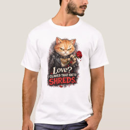 Amor? Eu Desfiei Essa Ideia – Camiseta Engraçada A