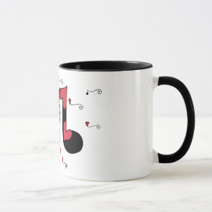 Amor Hangin com caneca da música