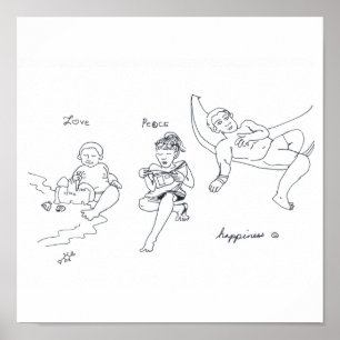 AMOR impressão DE FELICIDADE DA PAZ