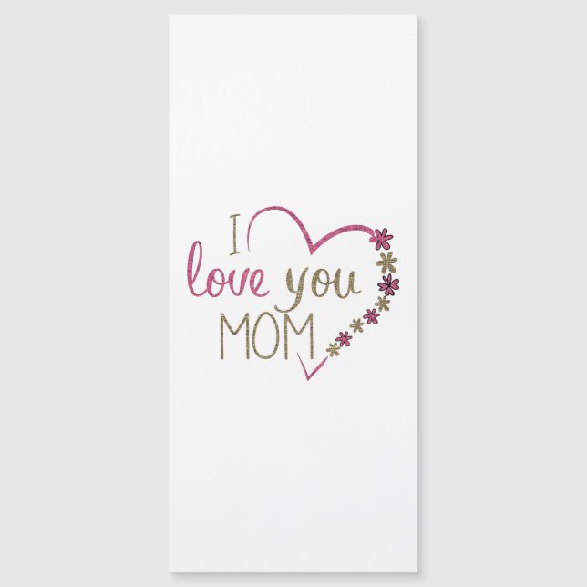 Amor Mãe Dia de as mães Heart (Frente)