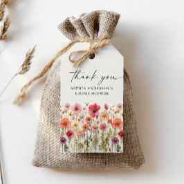 Amor nas Etiquetas de Favor do Bloom Round Chá de 