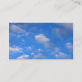 Amor nos Cartões de Mesa Aérea