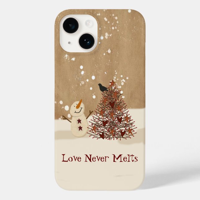 Amor Nunca Derrete Snowman (Verso)