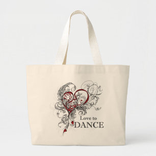 Amor para dançar o bolsa (customizável)