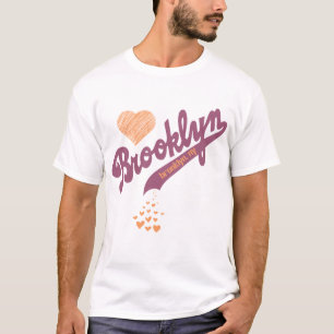 Amor para o t-shirt de Brooklyn