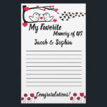 AMOR PÁSSARO MEU CARTÃO DE CHÁ DE PANELA DE MEMÓRI<br><div class="desc">Torne-o seu próprio texto (e fotografias pessoais). Para acessar ferramentas avançadas de edição,  vá para "Personalizar",  role para baixo e pressione o link "clicar para personalizar mais". Consulte a coleção de cheios para todos os designs correspondentes!</div>