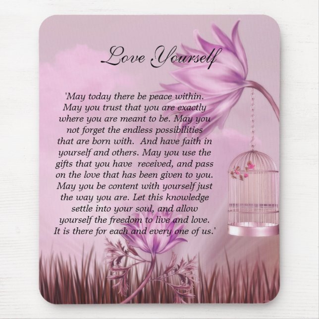 Amor pelo Mousepad Você Mesmo (Frente)