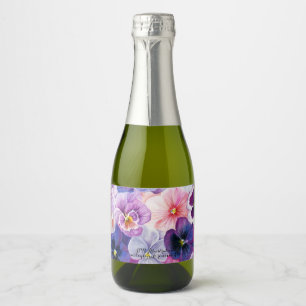 Amor-perfeito: primavera, guardanapos, etiquetas,