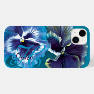 Amor perfeito que pinta o caso floral do iphone 6