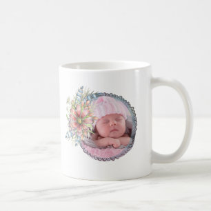 Amor personalizado da foto você caneca de café d