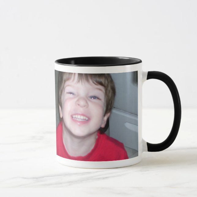 Amor personalizado de I minha caneca da foto da (Direita)