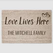 Amor Personalizado Vive Aqui Família