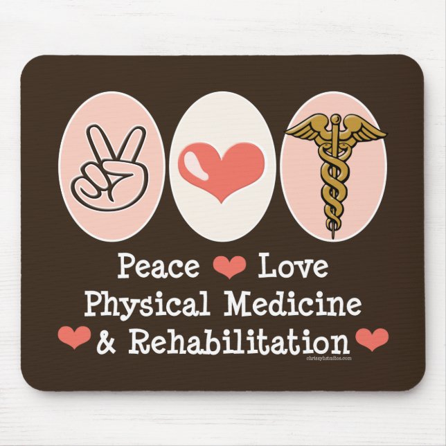 Amor PM&R Mousepad da paz (Frente)