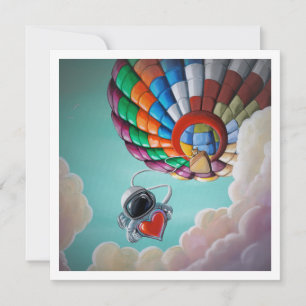 Amor por Cima - Astronauta Impressão