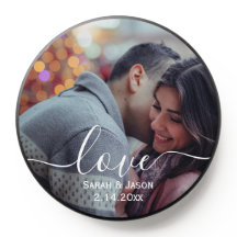 AMOR | Presente personalizado de casamento de foto