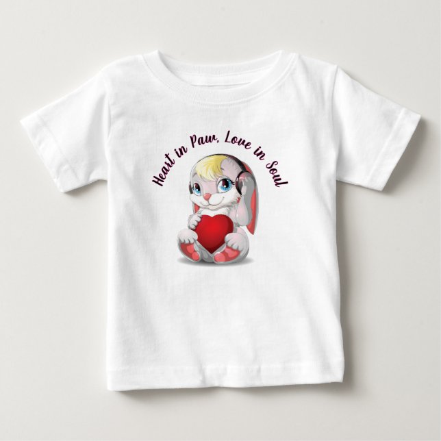 Amor Puro - Gato Segurando Camisa Cardíaca (Frente)