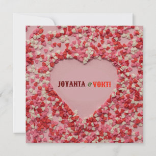 Amor romântico Joyanta & Vokti cor marrom vermelho