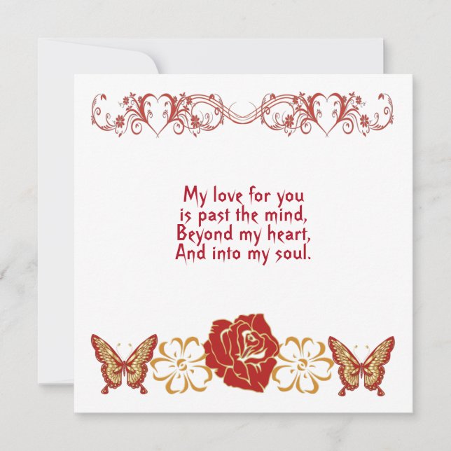 Amor Romântico Você Cita Um Costume Floral Soulmat (Frente)